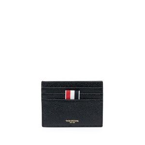 Thom Browne Men Leather Credit Card Case